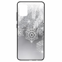 Чехол для Samsung A51 Красивые снежинки - PrintSalon