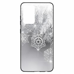Чехол для Samsung A52 5G Красивые снежинки - PrintSalon