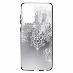 Чехол для Samsung A72 5G Красивые снежинки - PrintSalon