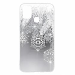 Чехол для Samsung M31 Красивые снежинки - PrintSalon