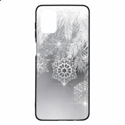 Чехол для Samsung M51 Красивые снежинки - PrintSalon