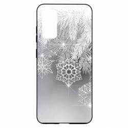 Чехол для Samsung S20 Красивые снежинки - PrintSalon