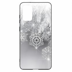 Чехол для Samsung S20+ Красивые снежинки - PrintSalon