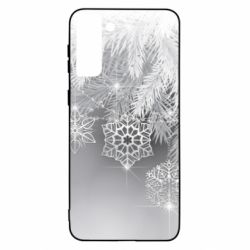Чехол для Samsung S21+ Красивые снежинки - PrintSalon