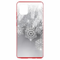 Чехол для Samsung Note 10 Lite Красивые снежинки - PrintSalon
