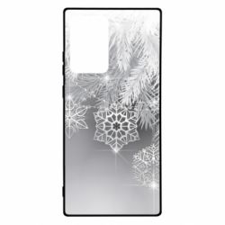 Чехол для Samsung Note 20 Ultra Красивые снежинки - PrintSalon