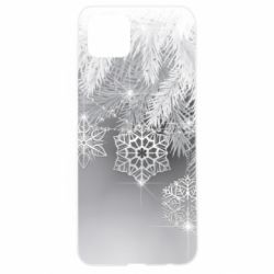 Чехол для Oppo A92s Красивые снежинки - PrintSalon