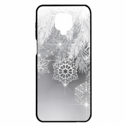 Чехол для Xiaomi Redmi Note 9S/9Pro/9Pro Max Красивые снежинки - PrintSalon