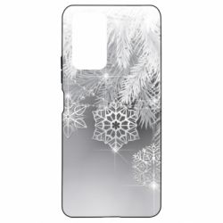 Чехол для Xiaomi Redmi Note 10 Pro Красивые снежинки - PrintSalon