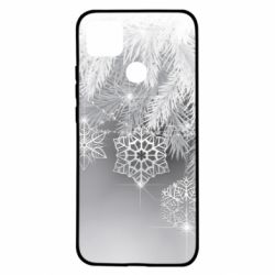 Чехол для Xiaomi Redmi 9c Красивые снежинки