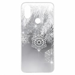 Чехол для Xiaomi Mi A2 Красивые снежинки - PrintSalon