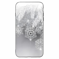 Чехол для iPhone 6 Plus/6S Plus Красивые снежинки - PrintSalon