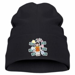 Дитяча шапка Красный свет зеленый свет - PrintSalon