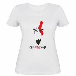 Женская футболка Kratos - God of war - PrintSalon