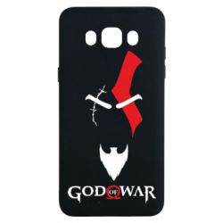 Чехол для Samsung J7 2016 Kratos - God of war - PrintSalon