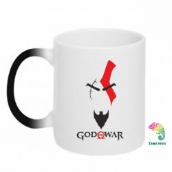 Чашка-хамелеон Kratos - God of war - PrintSalon