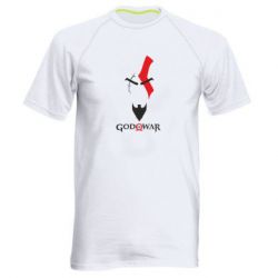 Мужская футболка для спорта Kratos - God of war - PrintSalon