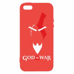 Чехол для iPhone5/5S/SE Kratos - God of war - PrintSalon