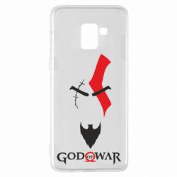 Чехол для Samsung A8+ 2018 Kratos - God of war - PrintSalon