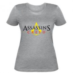 Женская футболка Кредо убийцы - PrintSalon