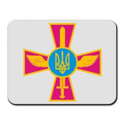 Килимок для миші Хрест з мечем та гербом - PrintSalon