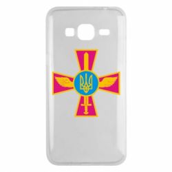 Чохол для Samsung J3 2016 Хрест з мечем та гербом - PrintSalon