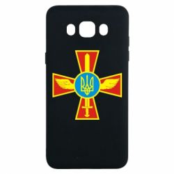 Чохол для Samsung J7 2016 Хрест з мечем та гербом - PrintSalon
