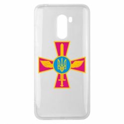 Чохол для Xiaomi Pocophone F1 Хрест з мечем та гербом - PrintSalon