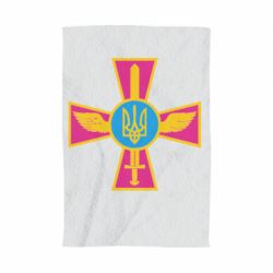 Рушник з принтом Хрест з мечем та гербом - PrintSalon