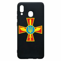 Чохол для Samsung A30 Хрест з мечем та гербом - PrintSalon