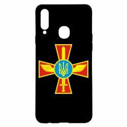 Чохол для Samsung A20s Хрест з мечем та гербом - PrintSalon