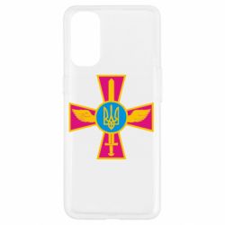 Чохол для Oppo Reno 4Хрест з мечем та гербом - PrintSalon