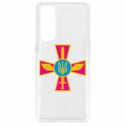 Чохол для Oppo Reno 4 Pro Хрест з мечем та гербом - PrintSalon