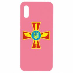 Чохол для Xiaomi Redmi 9a Хрест з мечем та гербом - PrintSalon