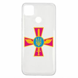 Чохол для Xiaomi Redmi 9c Хрест з мечем та гербом - PrintSalon