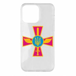 Чохол для iPhone 14 Pro Max Хрест з мечем та гербом - PrintSalon