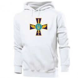 Чоловіче худі Хрест з мечем та гербом - PrintSalon