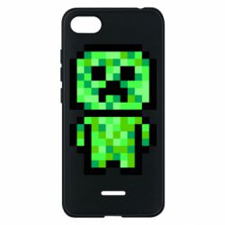 Чехол для Xiaomi Redmi 6A Крипер пиксель арт