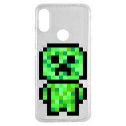 Чехол для Xiaomi Redmi Note 7 Крипер пиксель арт