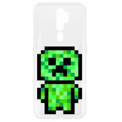 Чехол для Oppo A5/A9 2020 Крипер пиксель арт