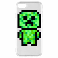 Чехол для iPhone 7 Крипер пиксель арт