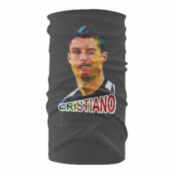 Бандана Криштиану Роналду, полигональный портрет - PrintSalon