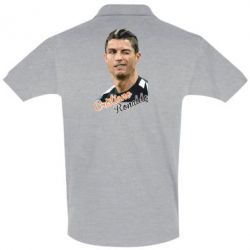 Мужское поло Криштиану Роналду, полигональный портрет - PrintSalon