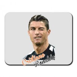 Коврик для мыши Криштиану Роналду, полигональный портрет - PrintSalon