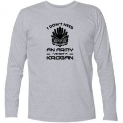 Футболка с длинным рукавом Krogan