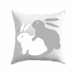Подушка Кролики