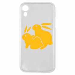Чехол для iPhone XR Кролики - PrintSalon