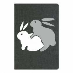 Блокнот с принто Кролики - PrintSalon