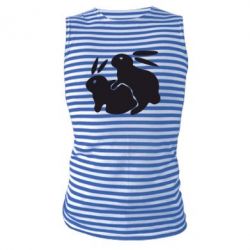 Майка-тельняшка Кролики - PrintSalon