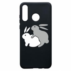 Чехол для Huawei P30 Lite Кролики - PrintSalon